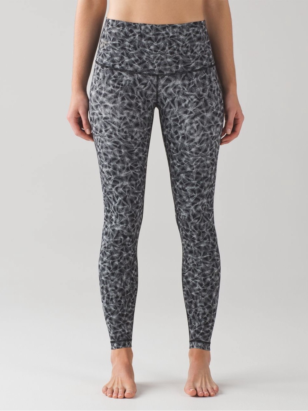 Lululemon Wunder Under Pant (Hi-Rise) (Nulux) 4 like New
Plume White Black